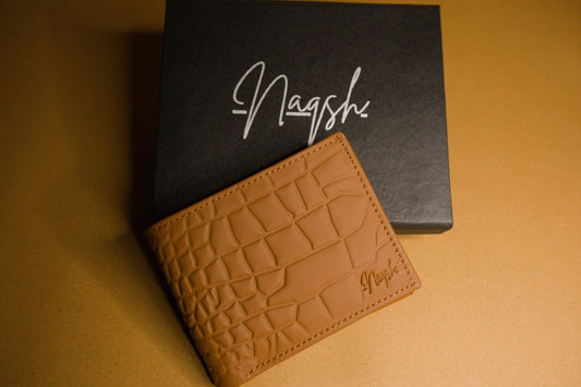 Naqsh's Crocodile Texture Wallet # 1002